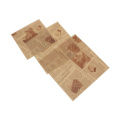 Printed high quality kraft paper  greaseproof wrapping paper  for food